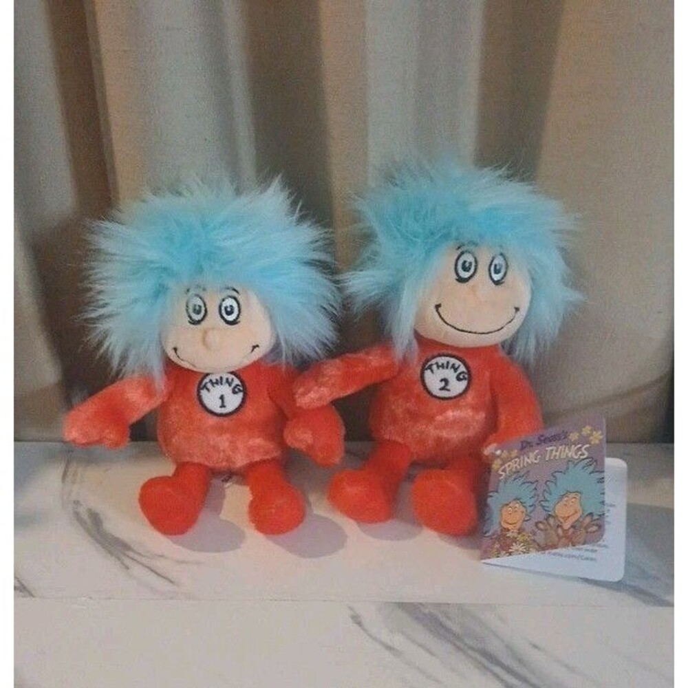 Kohls Cares Dr. Seuss Spring Things 1 & 2 Plush 8” 2026 NEW